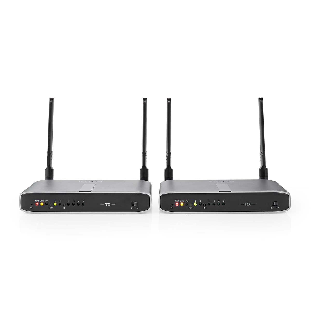 Nedis Transmetteur sans Fil HDMI | Wi-FI | 5.15-5.85 MHz | 100.0 m (Ligne de Mire) | Résolution maximale: Full HD 1080p | 6.