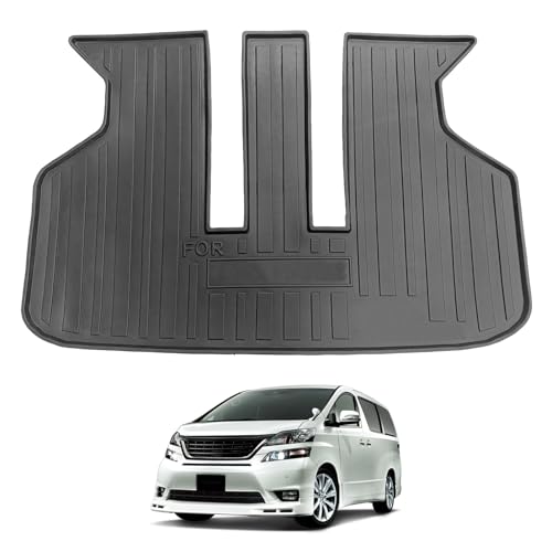 Shvgen適合トヨタ アルファード ヴェルファイア 20系 ラゲッジマット専用設計2008.5-2015.1 (ANH20W GGH25W GGH20W ANH25W)3D立体構造ALPHARD VELLFIR トランクマット荷室マットカーゴマットトラン