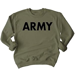 Promotion & Beyond Army Sweatshirt | Military Training PT Exercise Workout Gear Veterans Service Family Support Motivation
