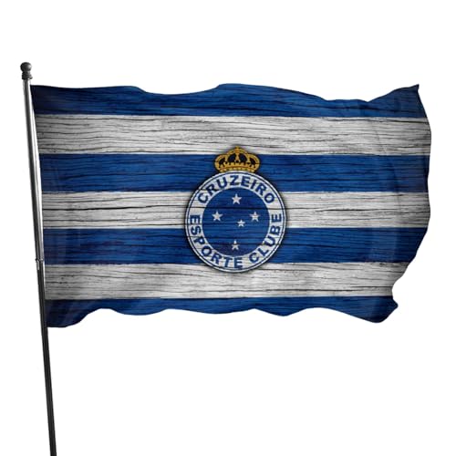Cruzeiro Esporte Clube Home Garden Flag Outdoor Flag Banner Flag 3 x 5 Ft Decor Flag with Grommet