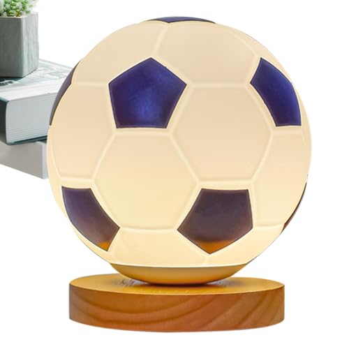 Lampe de bureau LED football pour apaiser la peur du noir de votre enfant