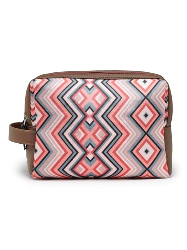 Image of ASIAN Premium Brown Textured Sling Pouch | Compact, Stylish & Travel-Ready Bag for Women and Girls