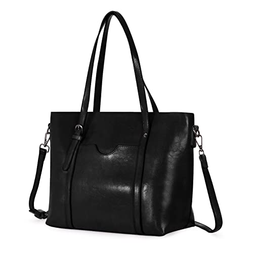 HAWEE Moda Mujer Bolso Bandolera Shopper Bolso Tote de Cuero PU Bolso de Hombro Grande Bolso de Mano con Bandolera para Fiesta Fecha Trabajo Compras Viaje