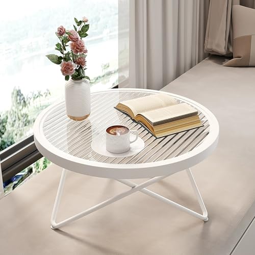 Tavoli bassi giapponesi minimalisti bianchi, 45 x 45 x 30