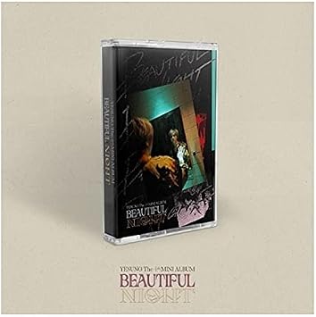 Super Junior Yesung Beautiful Night 4th Mini Album Cassette Version Tape+8 Panel J-Cards+Message PhotoCard SET+Tracking Kpop Sealed