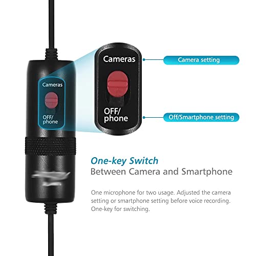 Micrófono de condensador omnidireccional para grabar vlogs con audio nítido 6