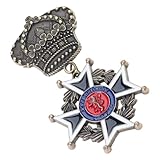 distintivo antico emblemi storici appassionati marziali spilla spilla pin per stili antichi accessori ed eventi storici da collezione, o, taglia unica