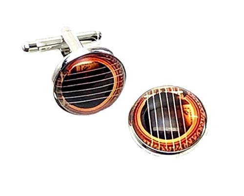Mancuernillas acústicas musicales para hombres y mujeres miniatura 2