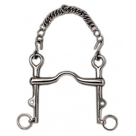Bocado Roldan Polo Movible Inoxidable Medida:11.5 Cm