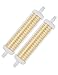 Produktbild R7S LED 118mm Dimmbar Lampen,10W Led Glühbirnen Ersetzt 100W Halogenlampe, AC230V Kein Flackern,Kaltweiß 6000K,1000LM,360° Abstrahlwinkel,für Flur/Deckenlampe/Stehlampe,108LEDs 2er Pack