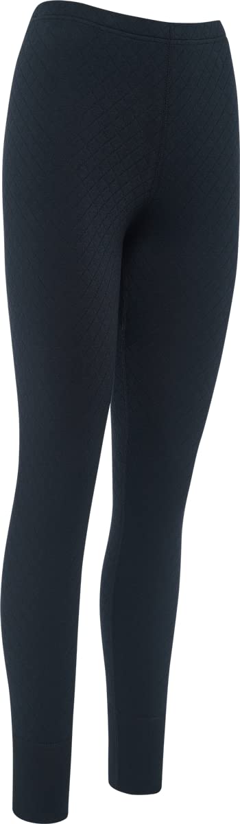 Thermowave 2in1 Pantaloni Termici Donna - Leggins Termici Donna - Intimo Termico da Lavoro A Doppio Strato Resistente Super Caldo Asciugatura Rapida, Nero, L