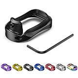 Kelvin&Celsius GL00OCK Aluminum Watch Frame Mount Cover for 17, 17L, 22, 24, 31, 34, 35, 37 (Gen3 and Gen4) Watch Case (Black)