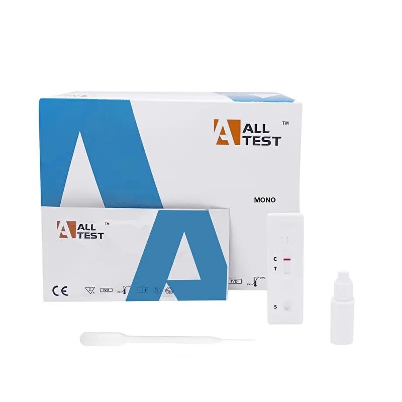 25 ALL TEST Test Mononucleosi, Kit Diagnostico Rapido
