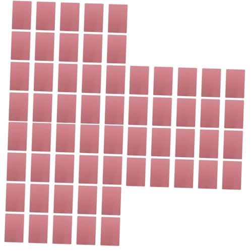 Cartes de visite en aluminium vides à graver Sewroro finition épaisse 150pcs