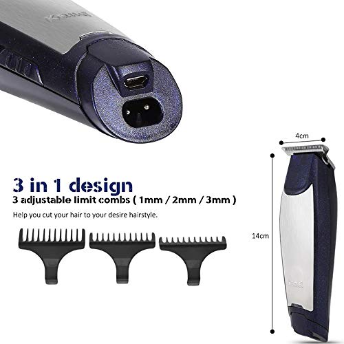 Maquina de Acabamento e Acessórios Corte de Cabelo e Barba Kemei KM-5021 110V