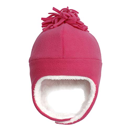 VAUDE Kids Caprea Fleece Mütze - Warme Baby Beanie Mit Ohrenklappen