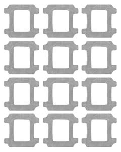 WOKEEPOW 12 Reinigungstuch für Ecovacs Winbot W2S / W2S Omni Fensterputzroboter Kabellos, Mikrofaser Fensterroboter Reinigungspad, Wischtuch für Fensterreiniger Roboter