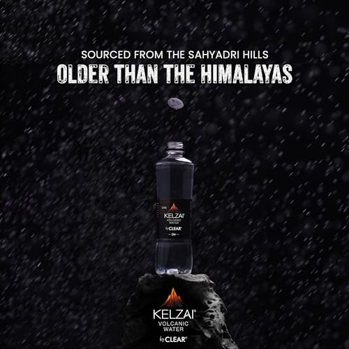 Image of Kelzai Natural Rejuvenator Volcanic Mineral Rich Still Water 500ml - Pack of 48| Perfect for Party Essentials, Office Use, and Everyday Hydration (PET Bottle)