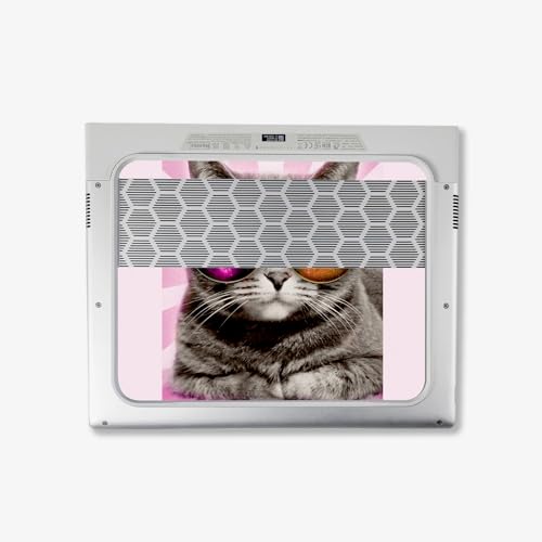 Image of MightySkins Skin Compatible with Alienware X14 R2 (2023) Full Wrap Kit - Galaxy Cat | Protective, Durable, and Unique Vinyl Decal wrap Cover | Easy to Apply & Change Styles | Made in The USA