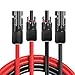 Produktbild 2×3m Solarkabel Verlängerung 4mm2, 4mm²/6mm² 1-15m Solar Kabel, Balkonkraftwerk Solarpanel Solarmodule Solar Kabel Verlängerungskabel, IP67 Wasserdichtem für Solaranlage Photovoltaik