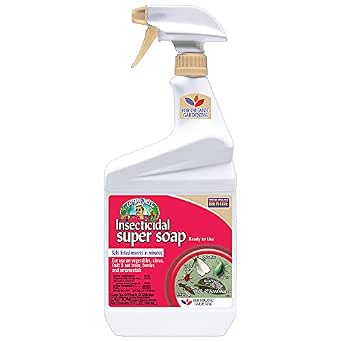 Bonide Captain Jack's Insecticidal Super Soap, 32 oz Ready-to-Use Spray for Organic Gardening and Outdoor Plants