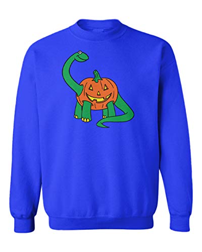 Pumpkinsaurus - Trick Or Treat Youth Fleece Crewneck Sweater