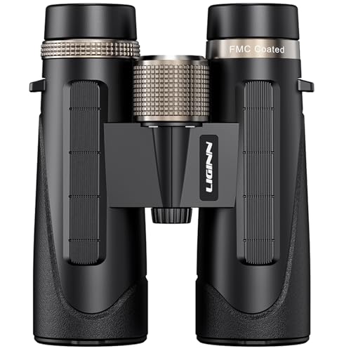 Binoculares 12x42 UHD LIGINN impermeables con adaptador móvil miniatura 1