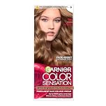 Garnier Color Sensation Permanent Hair Dye, Intense, Long-Lasting Blonde Natural Hair Colour, Upto 100% Grey Coverage, Leaves Hair with Mirror Shine, Shade: 7.0 Delicate Opal Blonde