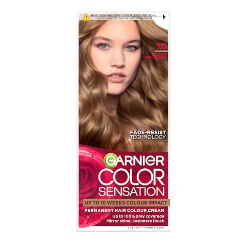 Garnier Color Sensation Blonde Hair Dye Permanent 7.0 Delicate Opal Blonde (Packaging may vary)