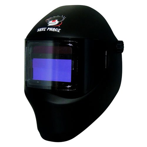 Save Phace Auto Darkening Welding Helmet Mo2 Rfp 40Vizi2 Series - Ear To Ear Vision Welder Hood Grinding Mask With 4.5 X 3.5 Inch Internal Adjustable Adf For Mig/Mag/Tig/Plasma - 4 Sensors Solar Power #TOP2