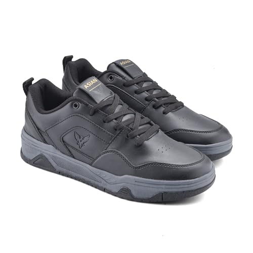 Image of ASIAN Urban-35 Men's Premium Low-Top Sneakers with Sleek Design, Dual Density Foam Comfort, Lightweight TPR Grip Sole & Stylish Fit for Gym, Training, Travel