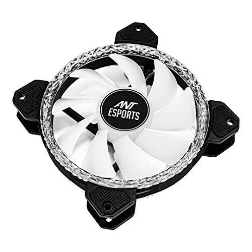 Image of Ant Esports Royaleflow 120 Auto RGB 120mm 1200 RPM Cooler Case Fan with Crystallized LED Ring Design