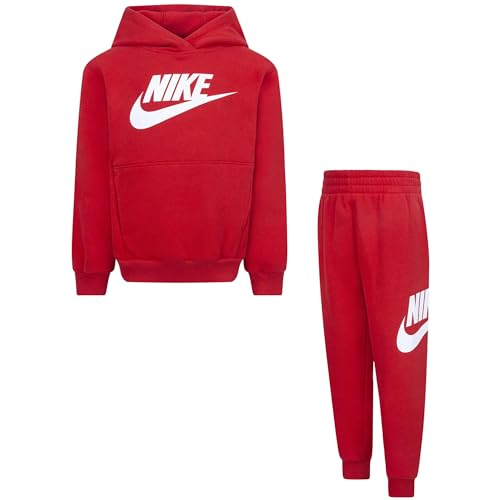 Nike - Composé d'un sweat-shirt et d'un pantalon - FEUILLE AVEC CAPUCHE - FEUILLE AVEC POCHES À COUPE - FEUILLE AVEC LOGO BRODÉ - PANTALON AVEC VIE...