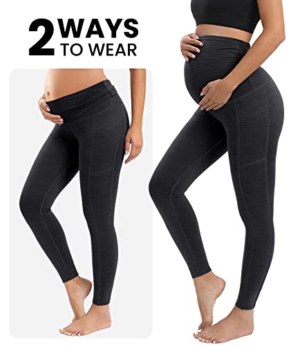 IUGA Buttery Soft Maternity Yoga Pants for Women Over The Belly Pregnancy Leggings with Pockets Activewear  
IUGA Comfortable Maternity Leggings Over The Belly Buttery Soft Yoga Pants with Pockets for Women Pregnancy Activewear  
IUGA Stylish Materni