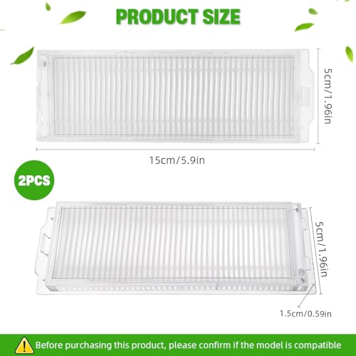 Image of HASTHIP Compatible with Mi Robot Vacuum Mop 2i & 2 Pro Replacement Filters Spare Accessories for Mi Robot Vacuum Mop 2i & 2 Pro