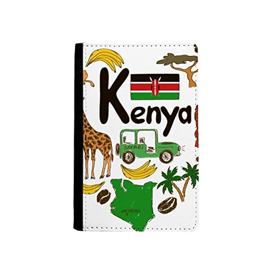 Passeport Kenya étui de voyage pour organiser vos cartes lors de votre prochain safari