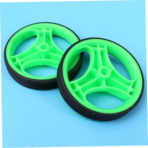 Set de ruedas de entrenamiento para bicicleta Mipcase con ruedas auxiliares de equilibrio y soporte de 12-20 pulgadas, color verde, estabilizador para ciclismo para niños y aprendizaje de bicicleta miniatura 3