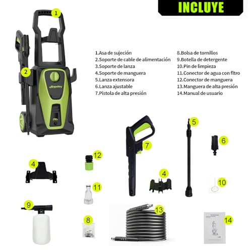 Hidrolavadora Truper 2000 PSI 12 Imagen adicional