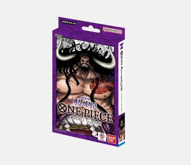 One Piece Trading Cards Starter Deck | Korean | 15+ Years | STK-04 | Beast Pirates