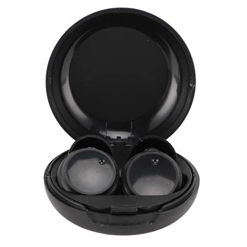 Asixxsix Ear Plugs for Sleeping Noise Cancelling, Soft and Reusable Silicone Hearing Protection Earplugs with Eartips and Carrying Case, Noise Reduction Earplug for Concert, Snoring (Black)