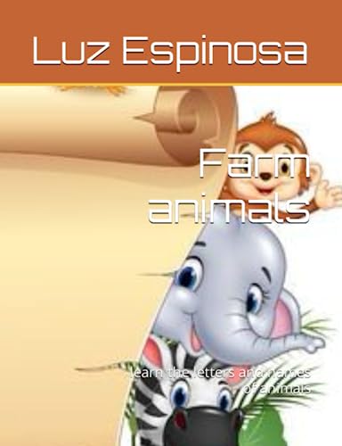 Farm animals: learn the letters and names of animals