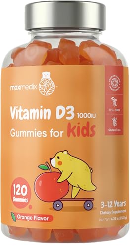maxmedix Kids Vitamin D3 1000 IU