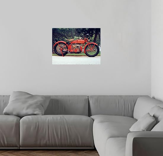 Amazon.com: Impact Posters Gallery Vintage Classic Motorcycle Old