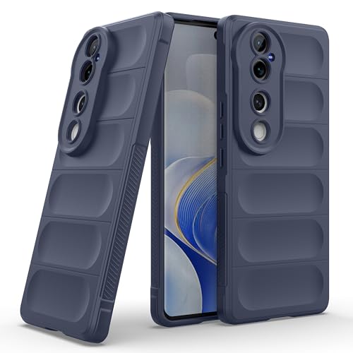Image of Zapcase Back Case Cover for Vivo V40 Pro 5G | Compatible for Vivo V40 Pro 5G Back Cover | Liquid Silicon Magic Case with Camera Protection | Sapphire
