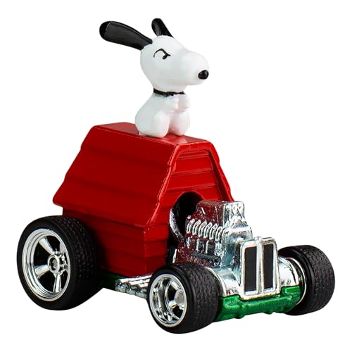 Hot Wheels Snoopy en Casa de Perro 1:64 Escala Metal miniatura 3
