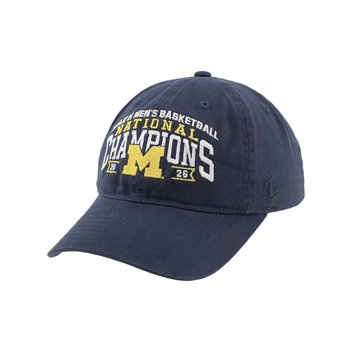 Gorra Ajustable Oficial Michigan Wolverines Basketball miniatura 1