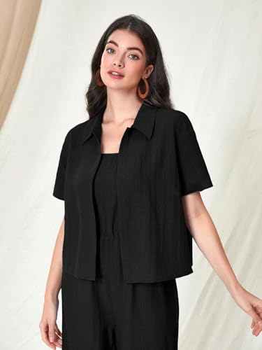 Image of TOPLOT Women's Jumpsuit Co-ord Set | Soft Breathable Feel | Comfortable Fit with Easy Movement | Stylish One-Piece Outfit Design | Perfect for Casual & Travel (5225)