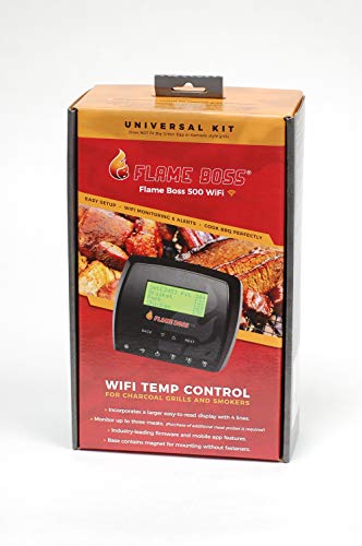 Flame Boss 500-WiFi Smoker Controller (Steel Smoker Kit) - Thumbnail 3