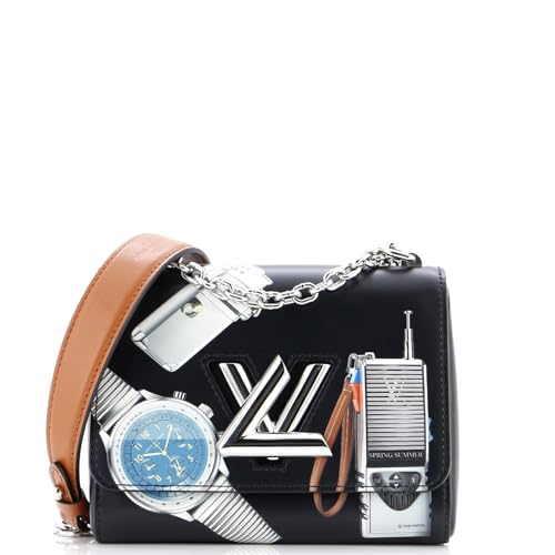 Pre-Loved Twist Handbag Limited Edition Printed Leather PM, Print