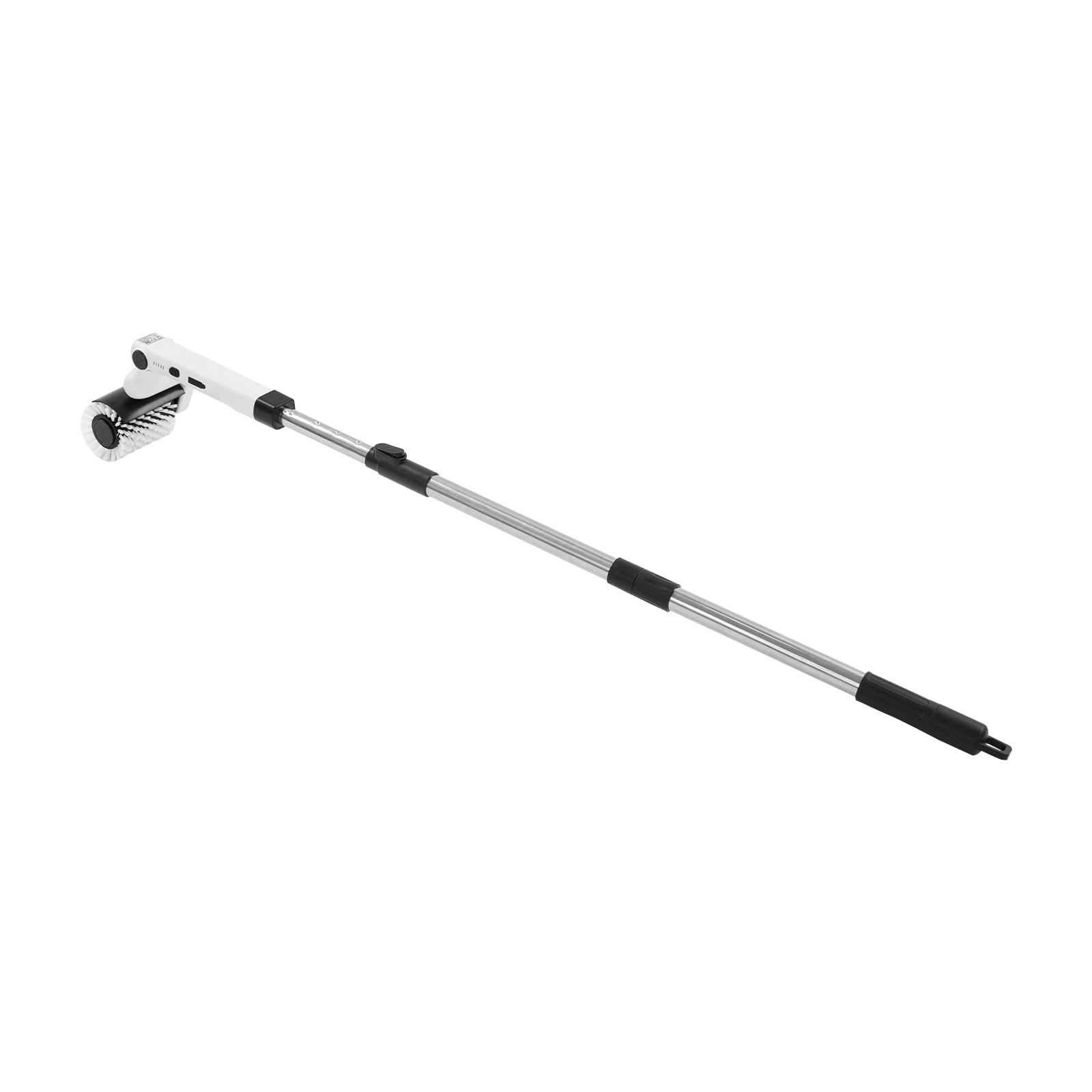 Cepillo de limpieza eléctrico, 90-180 ° cepillo de limpieza eléctrico con 4 cabezales versátiles para limpiar suelos, ventanas, baños, muebles